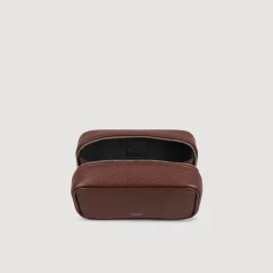 Trousse De Toilette En Toile Grainée