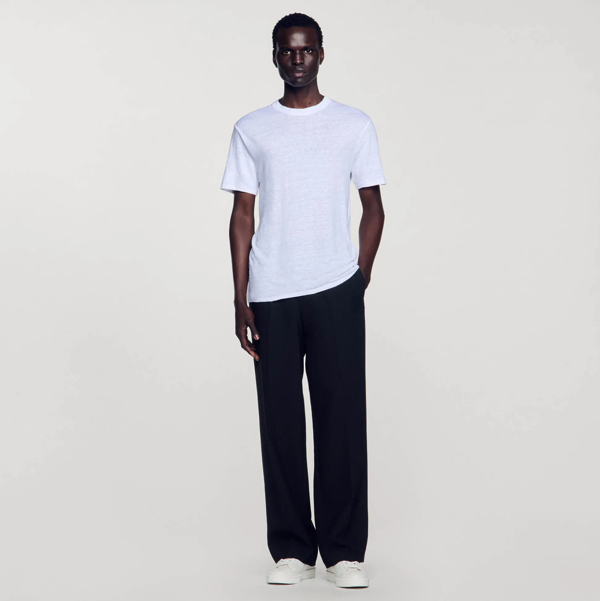 T-shirt En Lin Certifié
