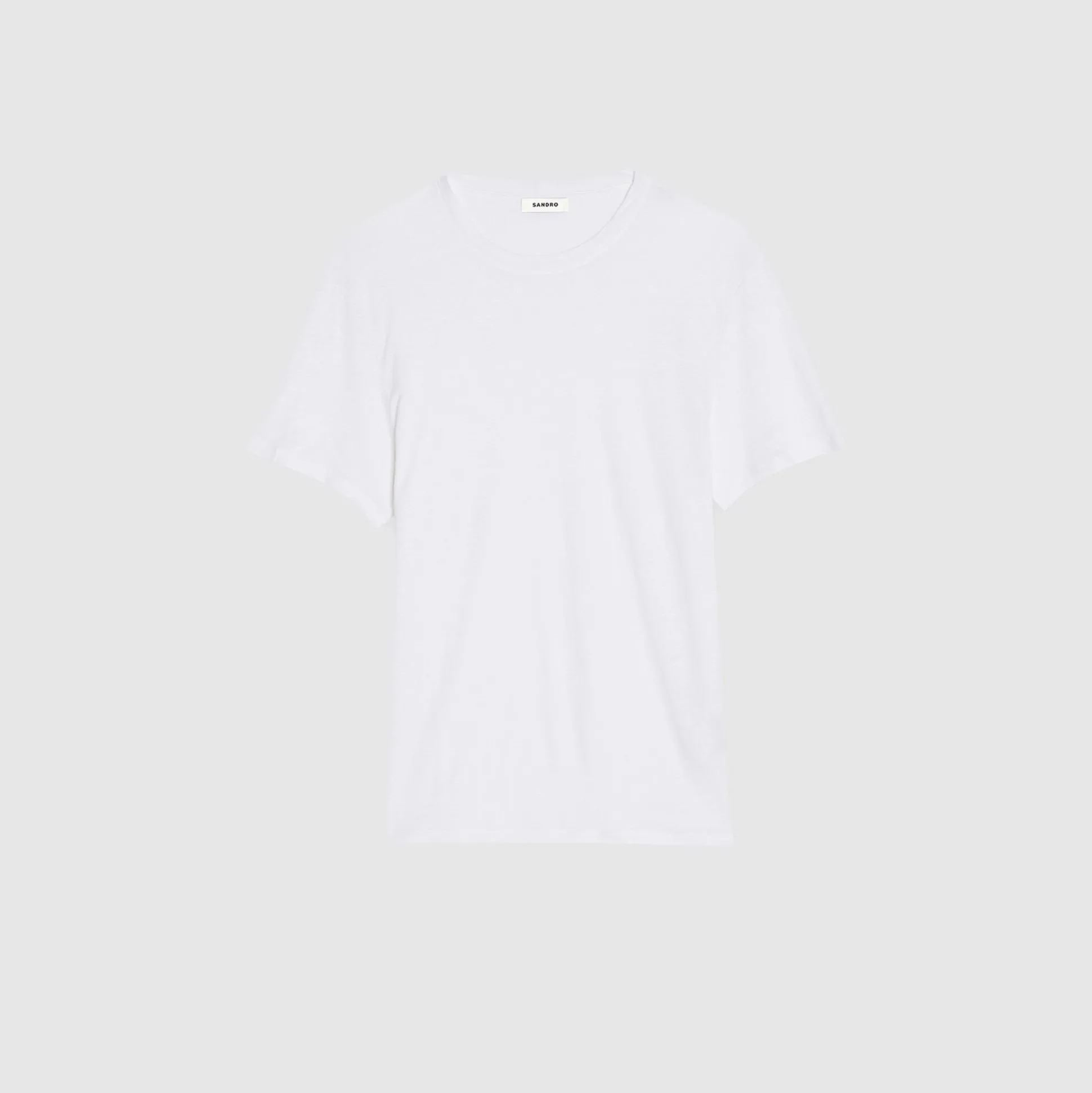T-shirt En Lin Certifié