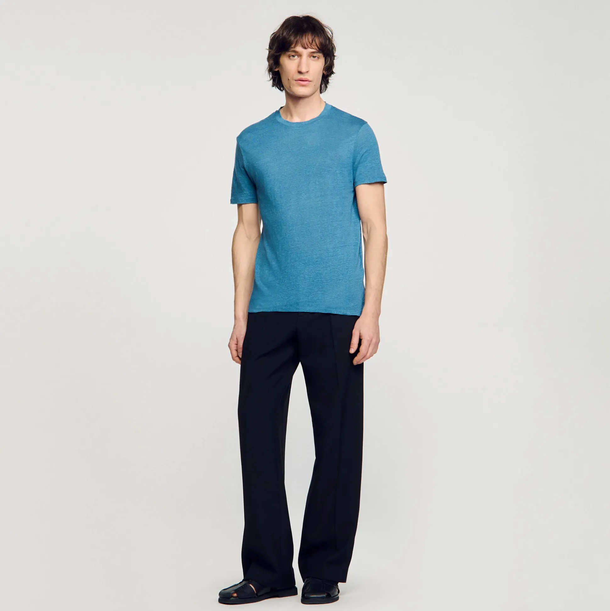 T-shirt En Lin Certifié