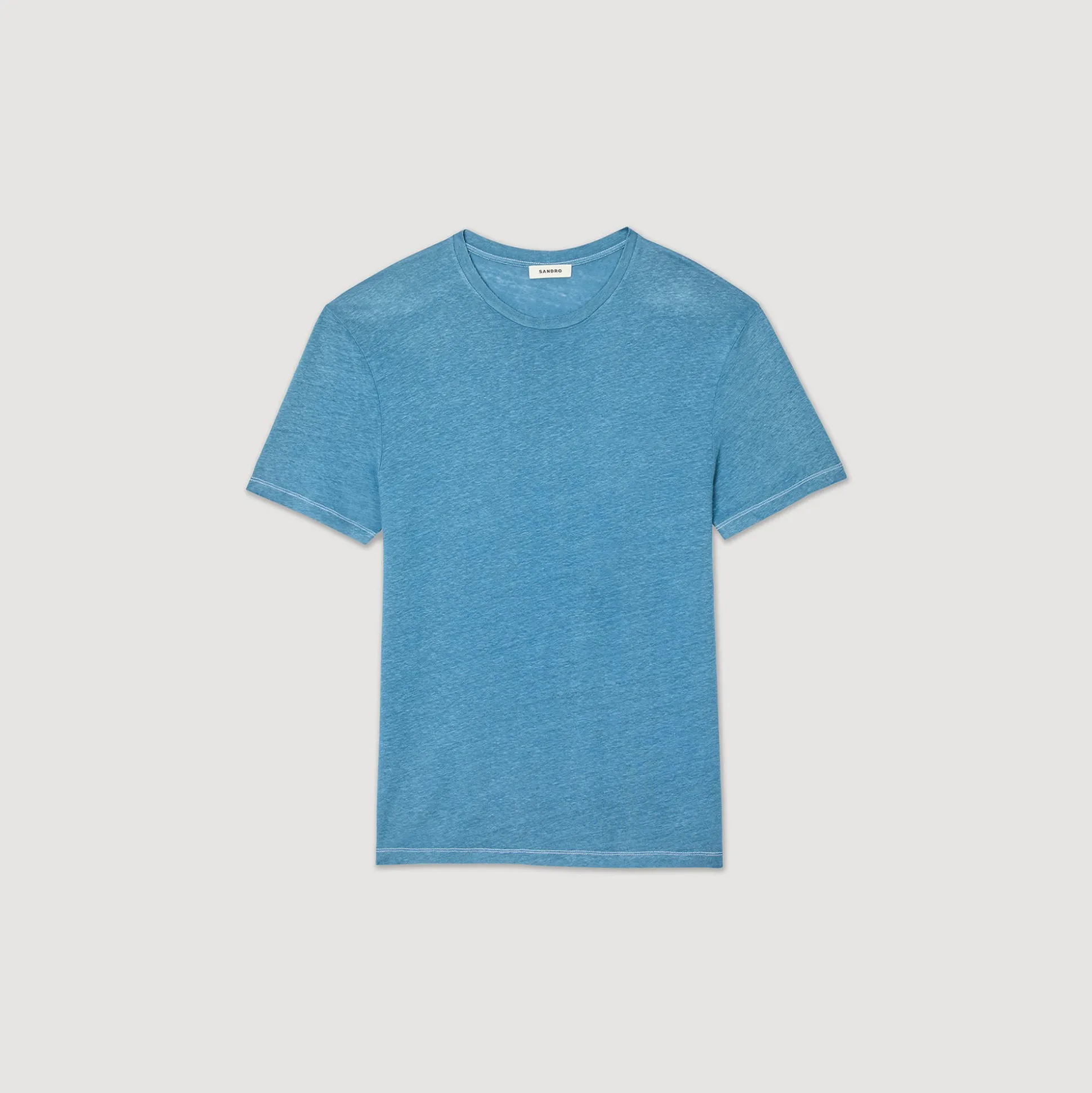 T-shirt En Lin Certifié