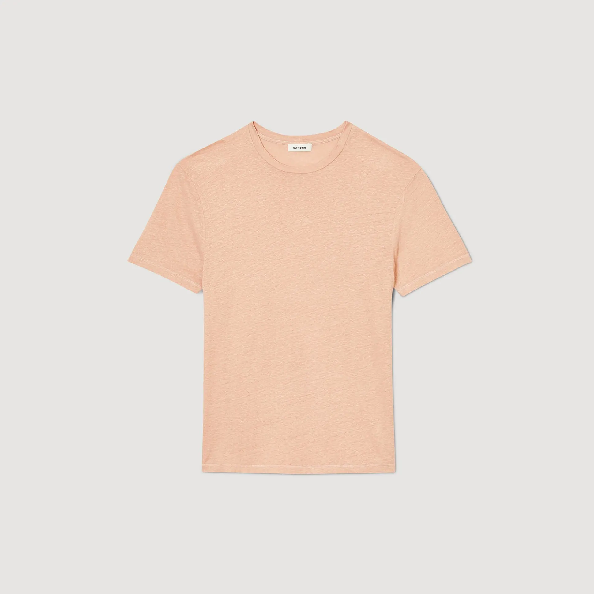 T-shirt En Lin Certifié
