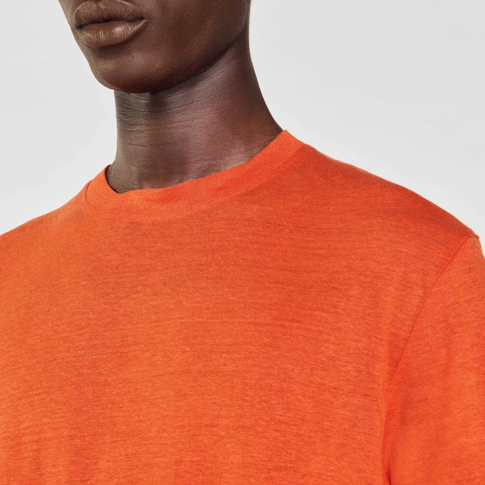 T-shirt En Lin Certifié
