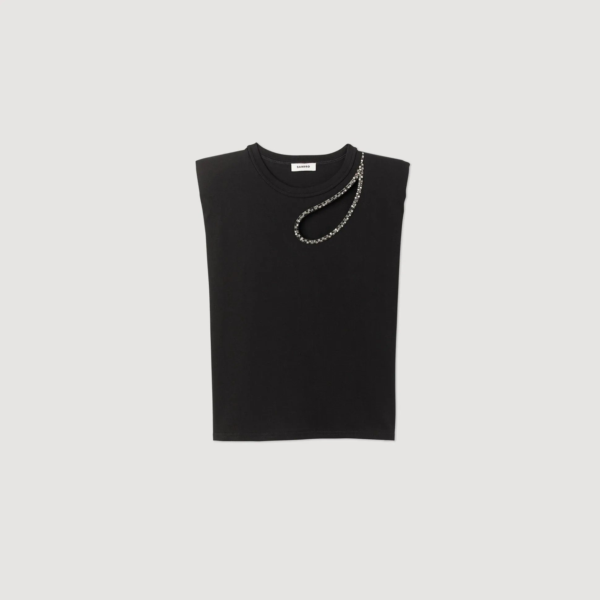 T-shirt Goutte Strass
