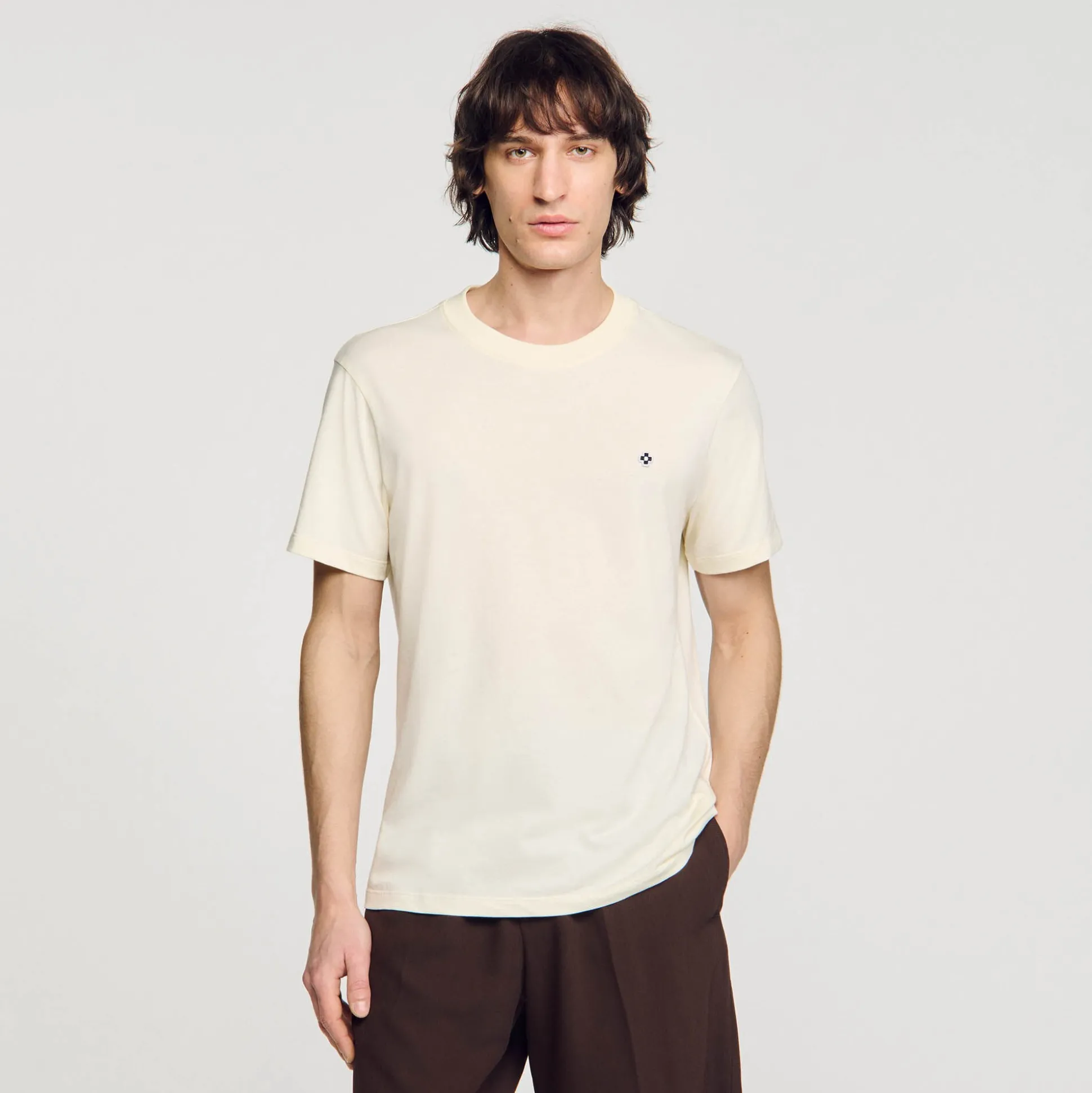 T-shirt Patch Square Cross