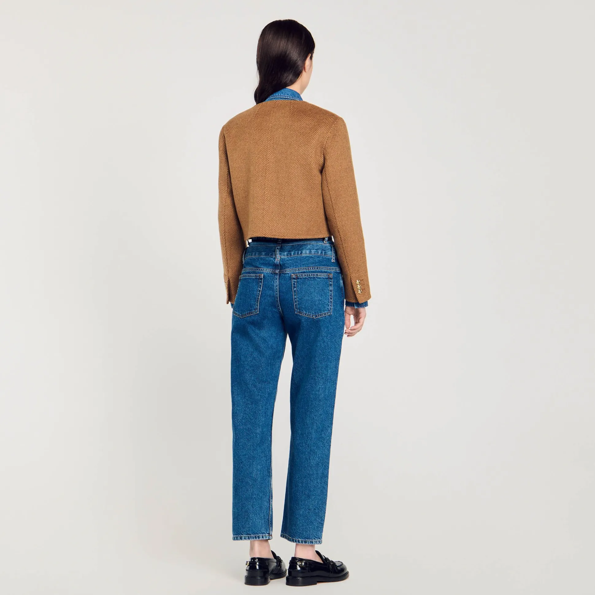 Veste Courte à Boutons