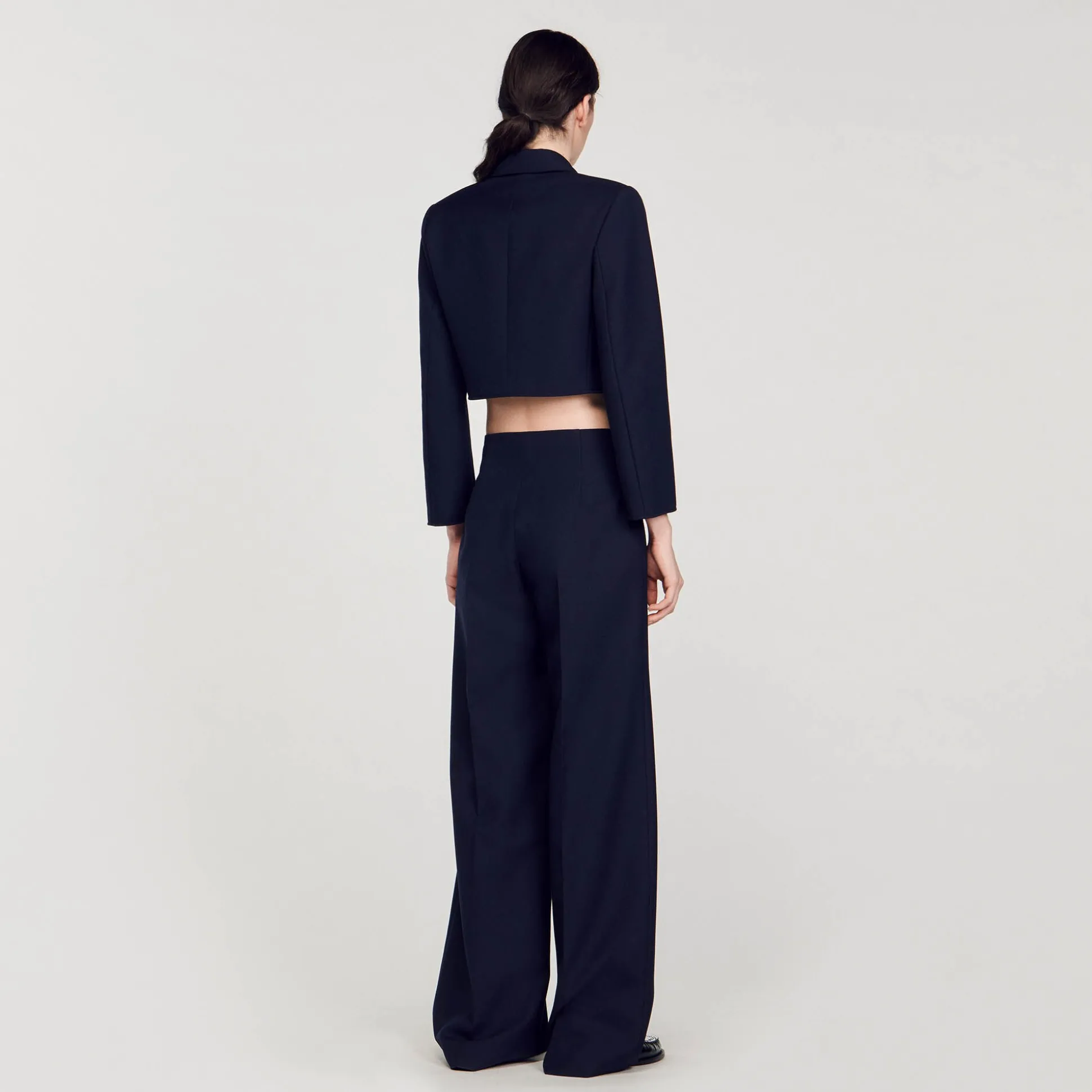 Veste Courte à Double Boutonnage
