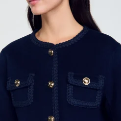 Veste Courte En Laine