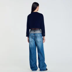Veste Courte En Laine