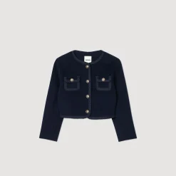 Veste Courte En Laine