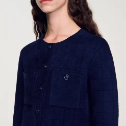 Veste Courte En Maille