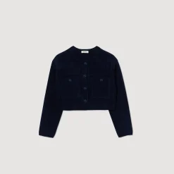 Veste Courte En Maille