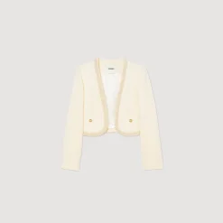 Veste Courte En Tweed