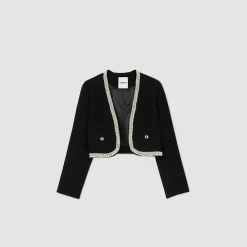 Veste Courte En Tweed