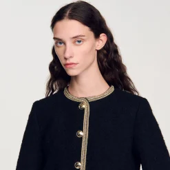 Veste Courte En Tweed