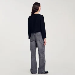 Veste Courte En Tweed