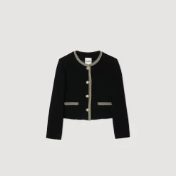 Veste Courte En Tweed