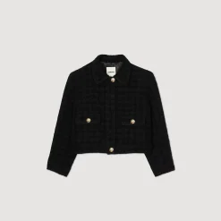 Veste Courte En Tweed