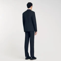 Veste De Costume à Rayures