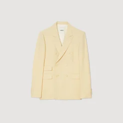 Veste De Costume Croisée