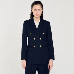 Veste De Costume Double Boutonnage