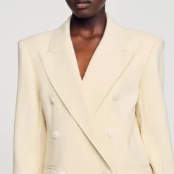 Veste De Costume Double Boutonnage