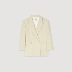 Veste De Costume Double Boutonnage