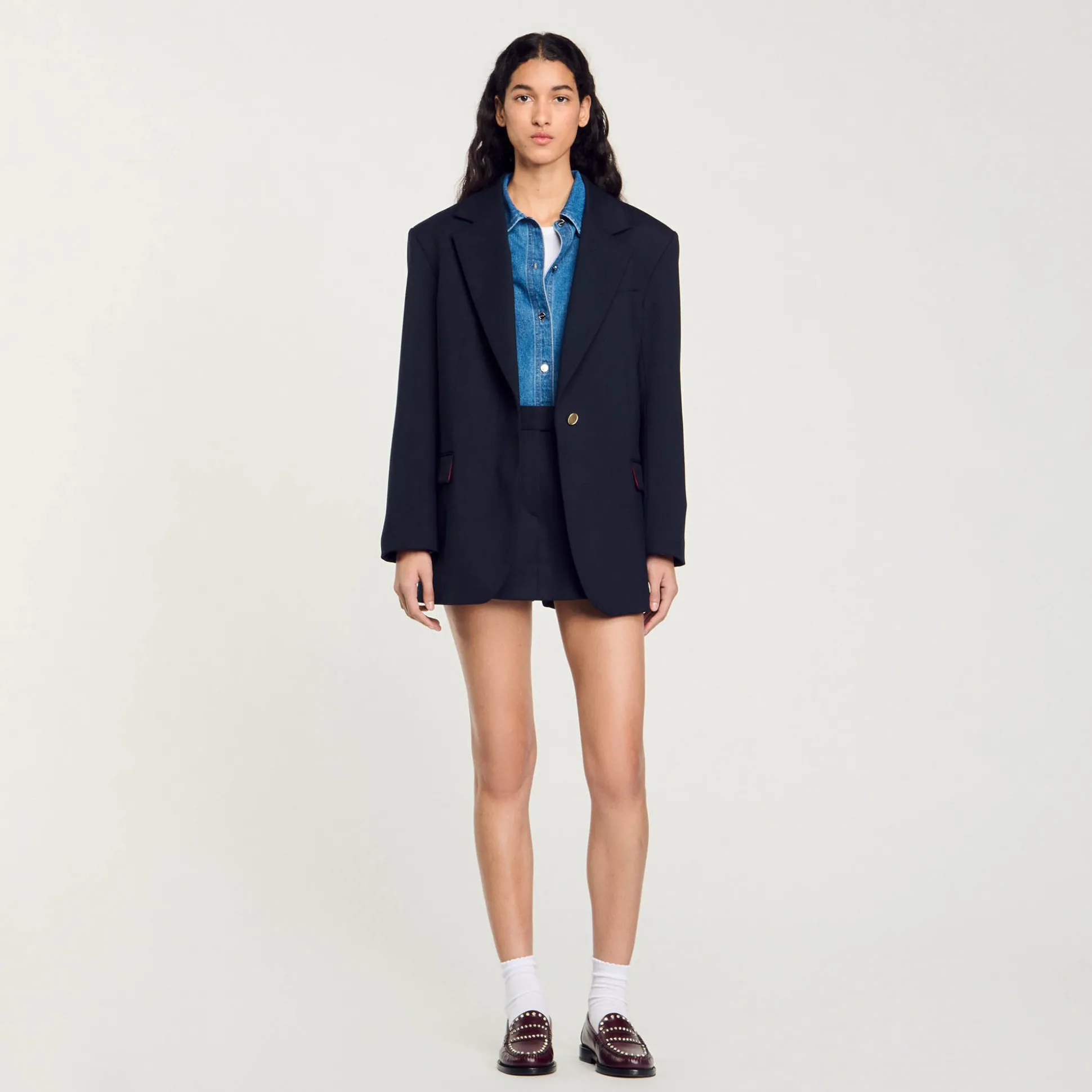 Veste De Costume En Laine