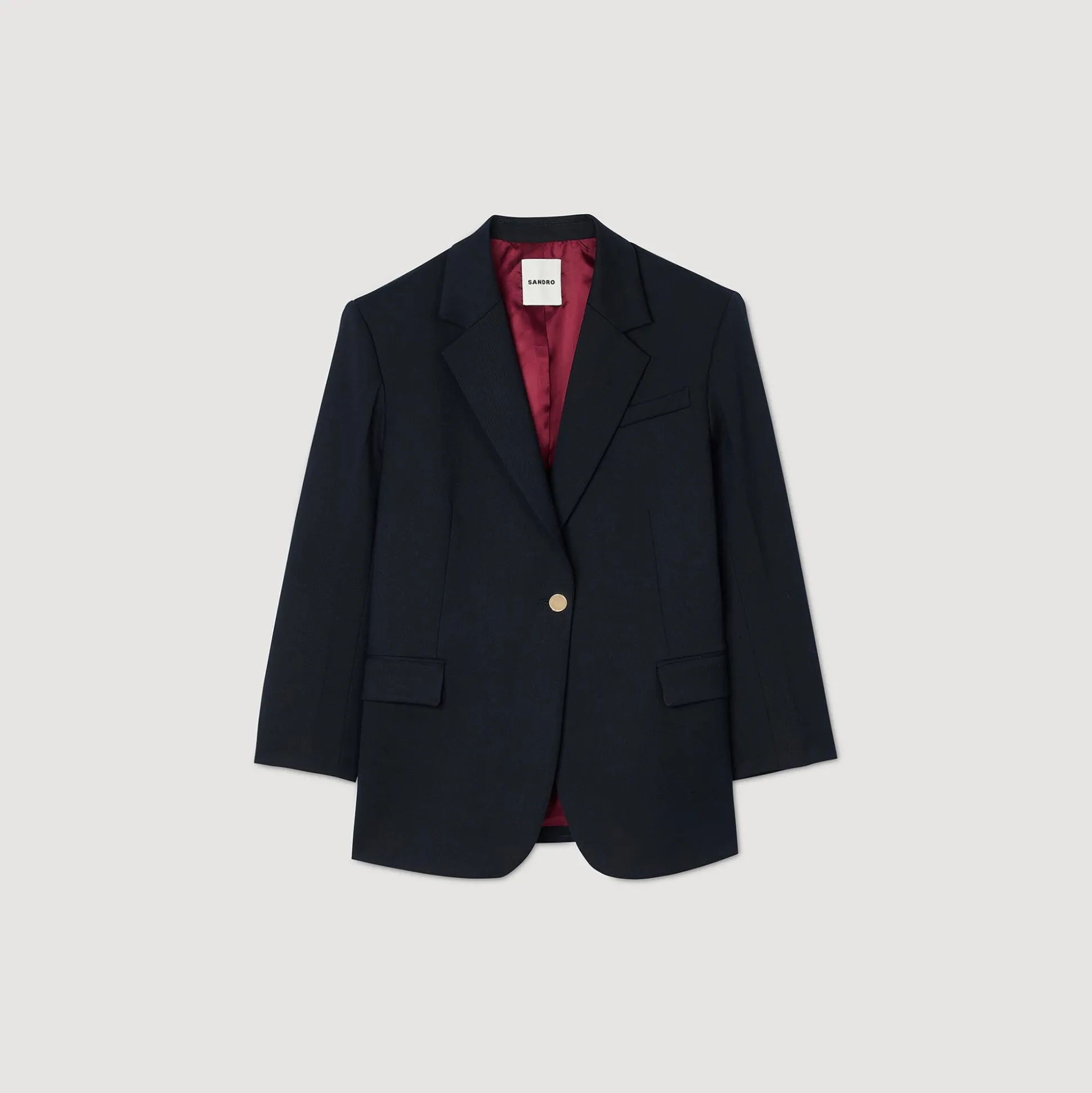 Veste De Costume En Laine