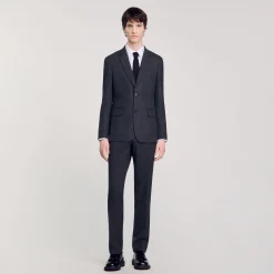 Veste De Costume En Laine