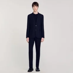 Veste De Costume En Laine