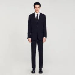 Veste De Costume En Laine Vierge
