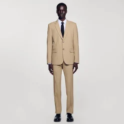Veste De Costume En Laine