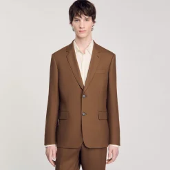 Veste De Costume En Laine