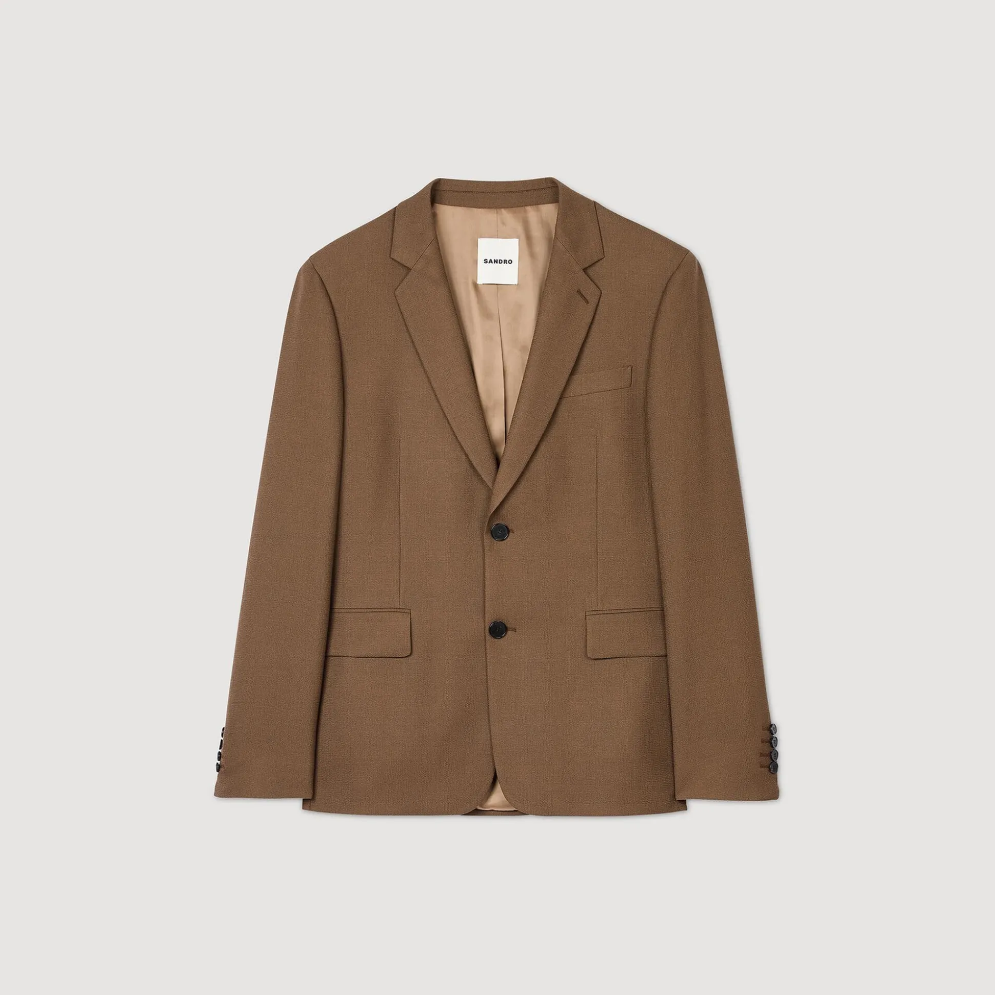 Veste De Costume En Laine