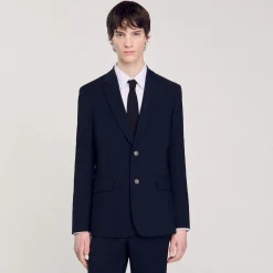 Veste De Costume En Laine