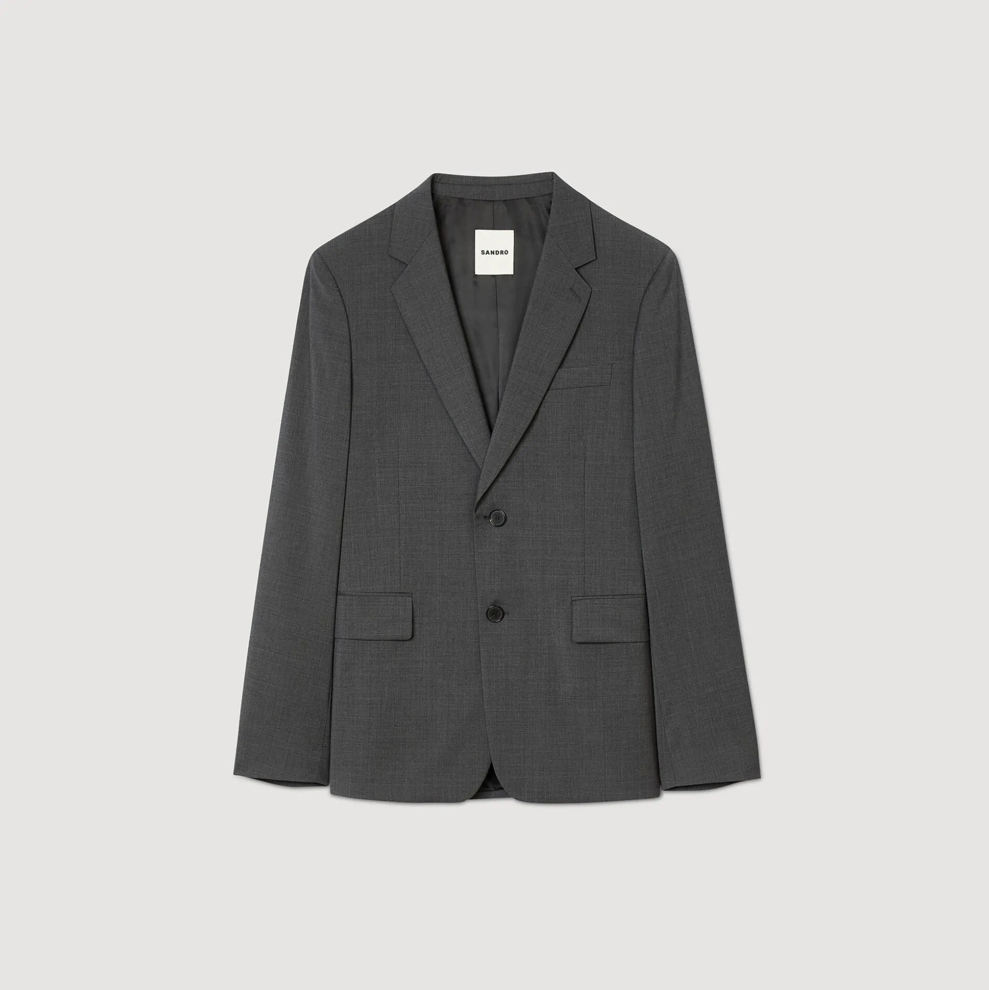 Veste De Costume En Laine