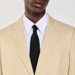 Veste De Costume En Lin