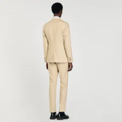 Veste De Costume En Lin