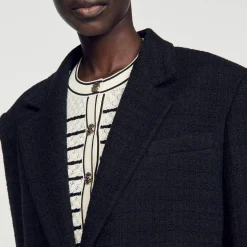 Veste De Costume En Tweed