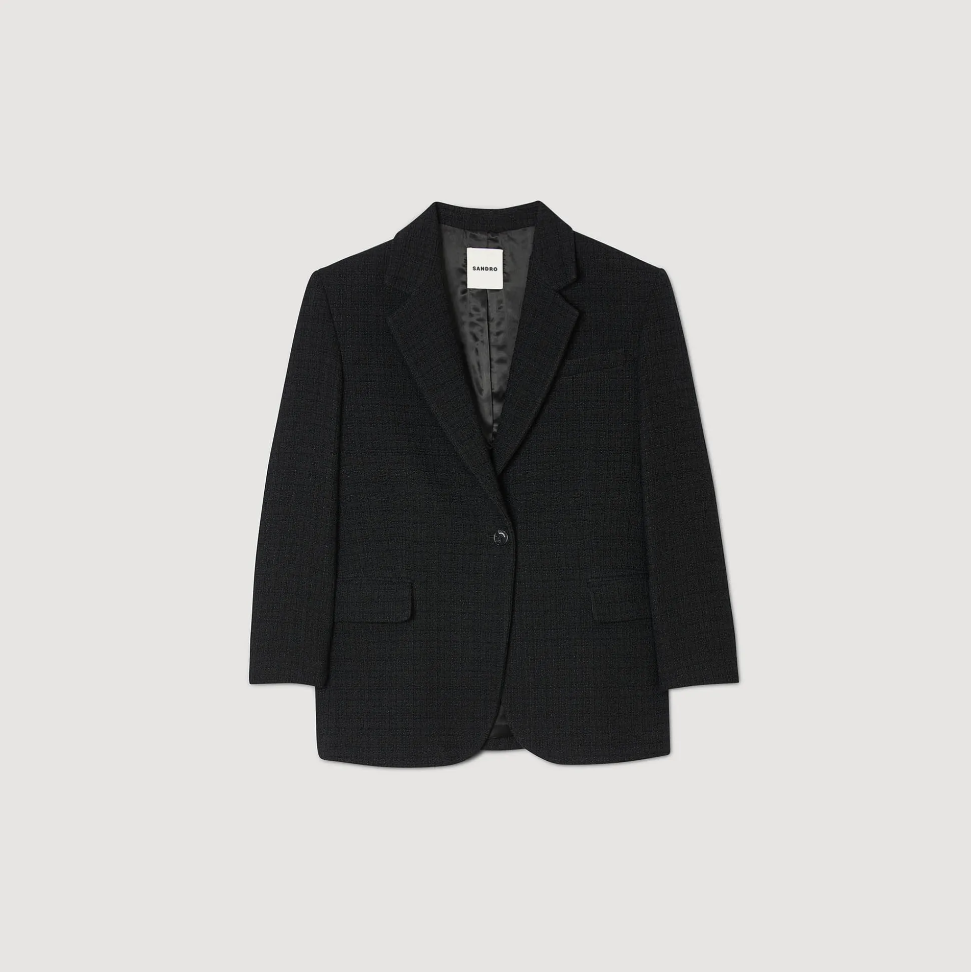 Veste De Costume En Tweed