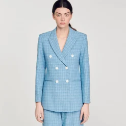 Veste De Costume En Tweed