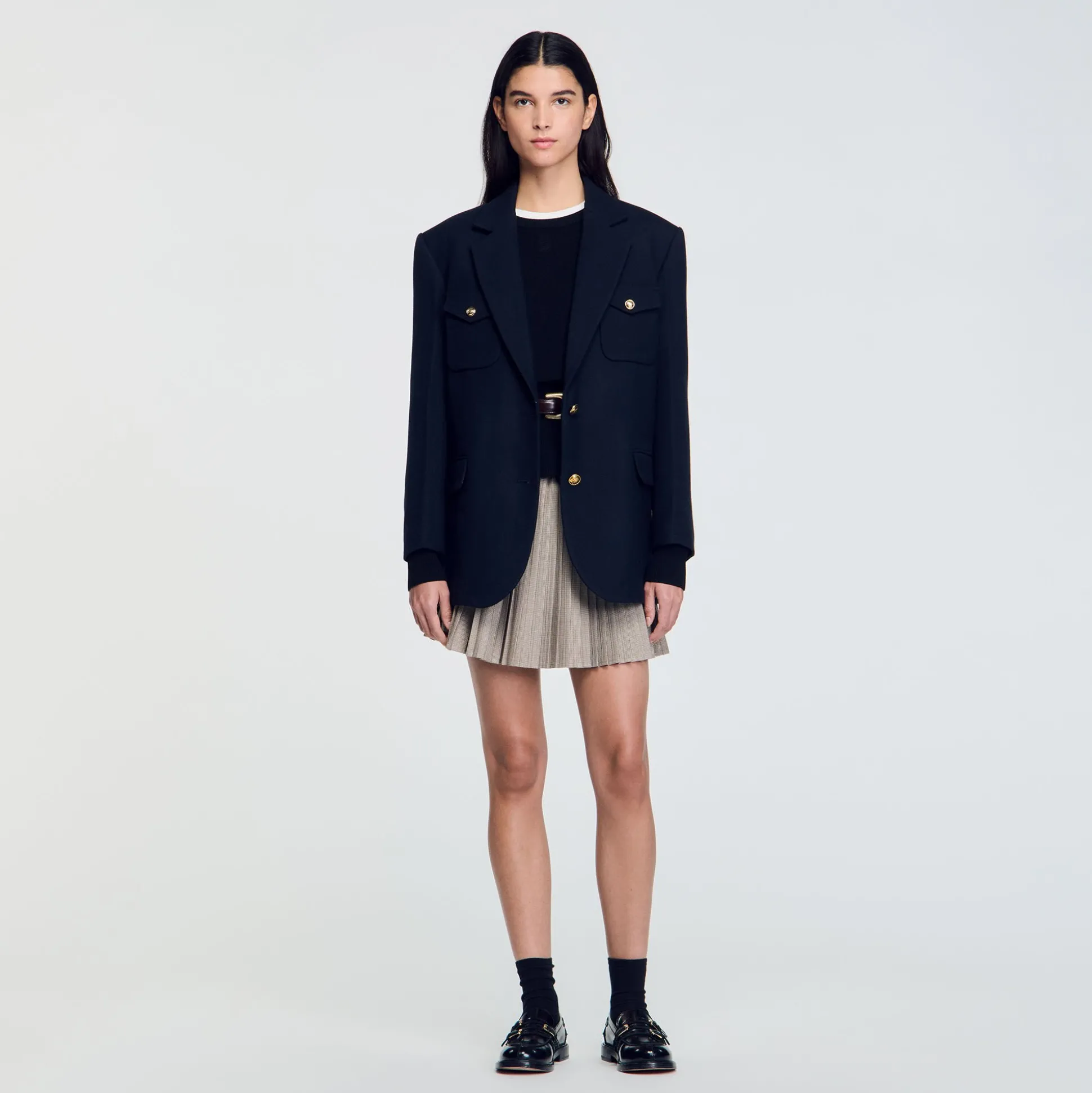 Veste De Costume Oversize