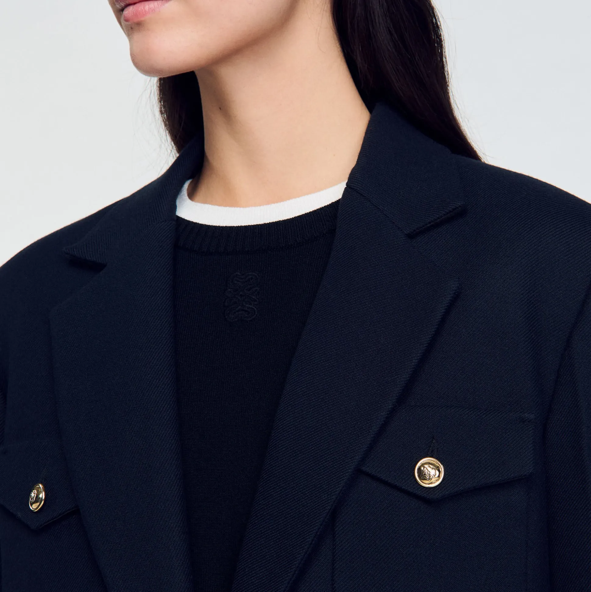Veste De Costume Oversize