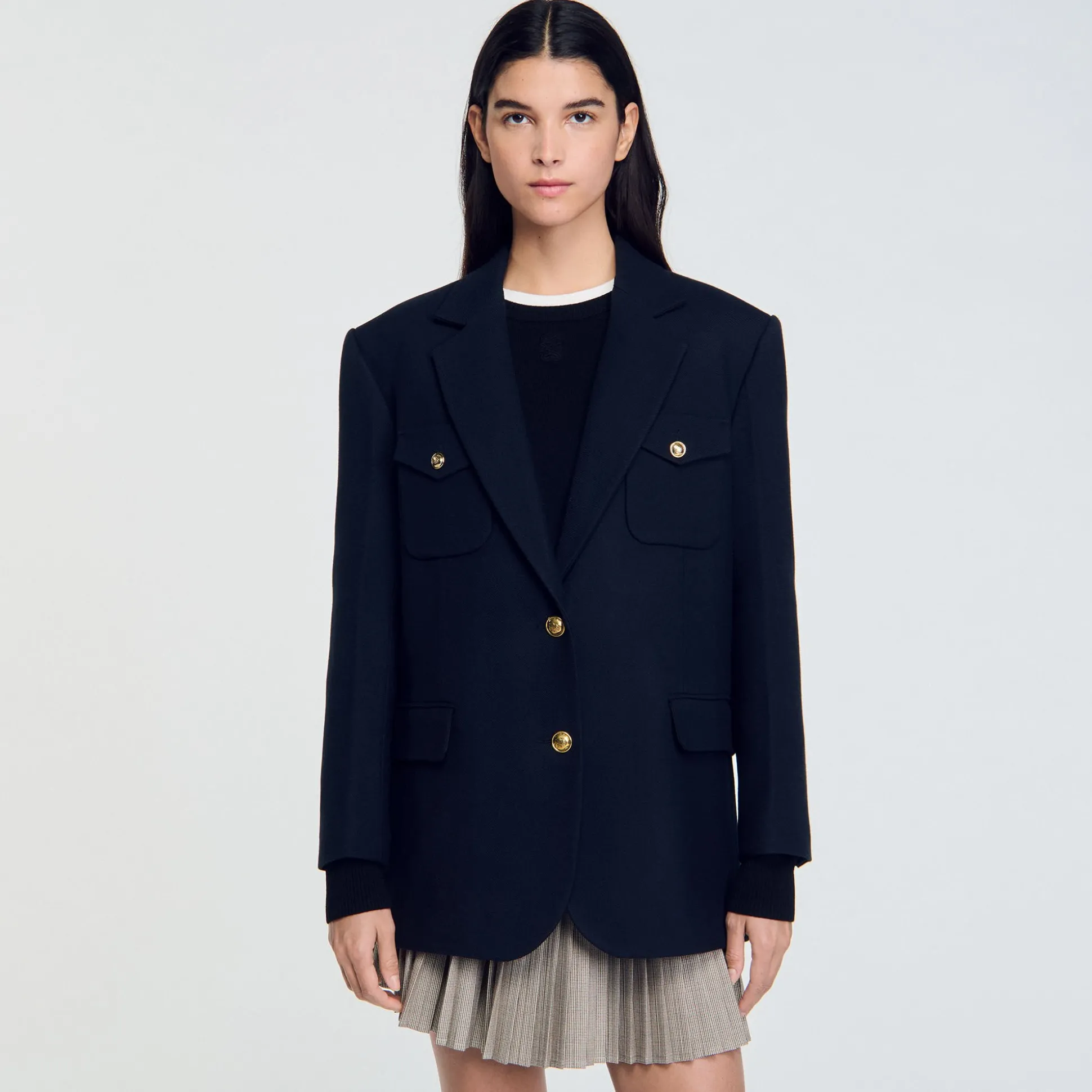 Veste De Costume Oversize