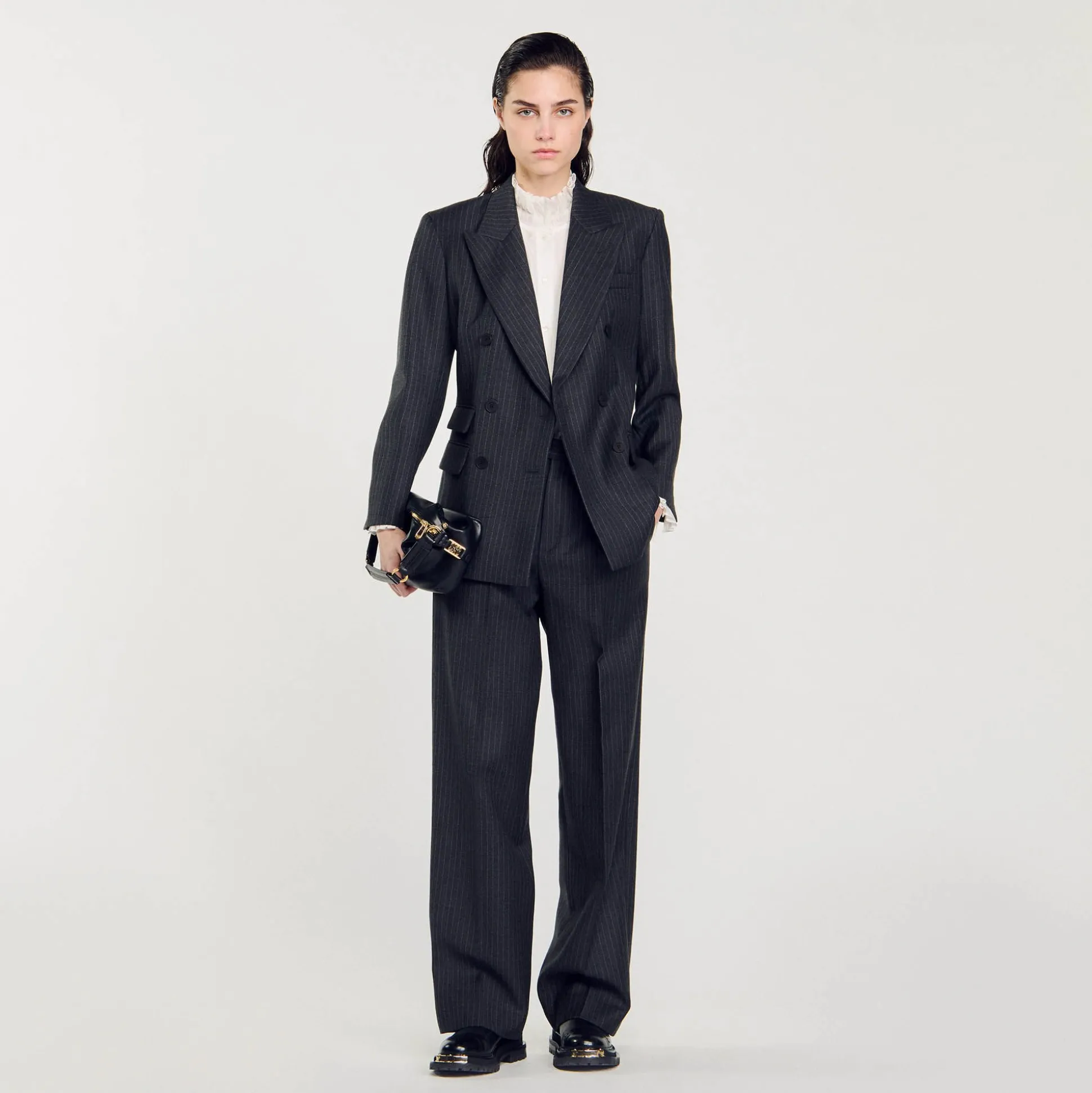 Veste De Costume Rayures