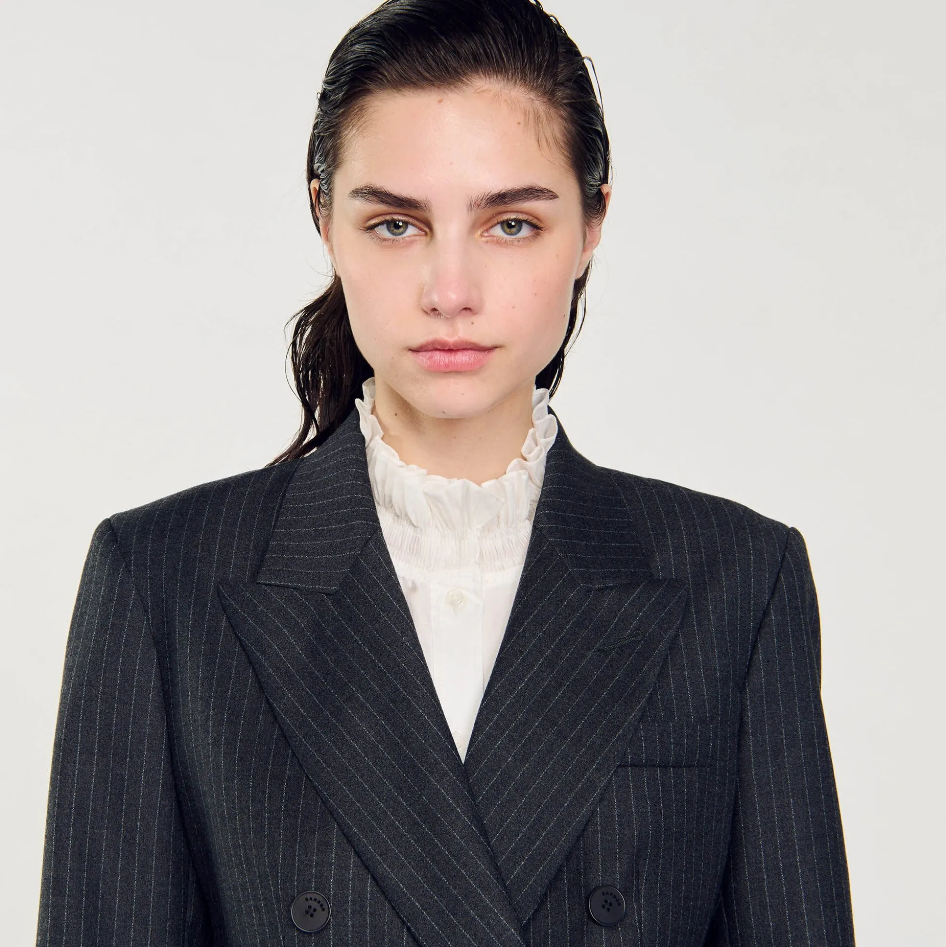 Veste De Costume Rayures