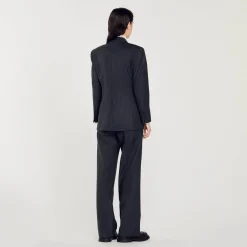Veste De Costume Rayures